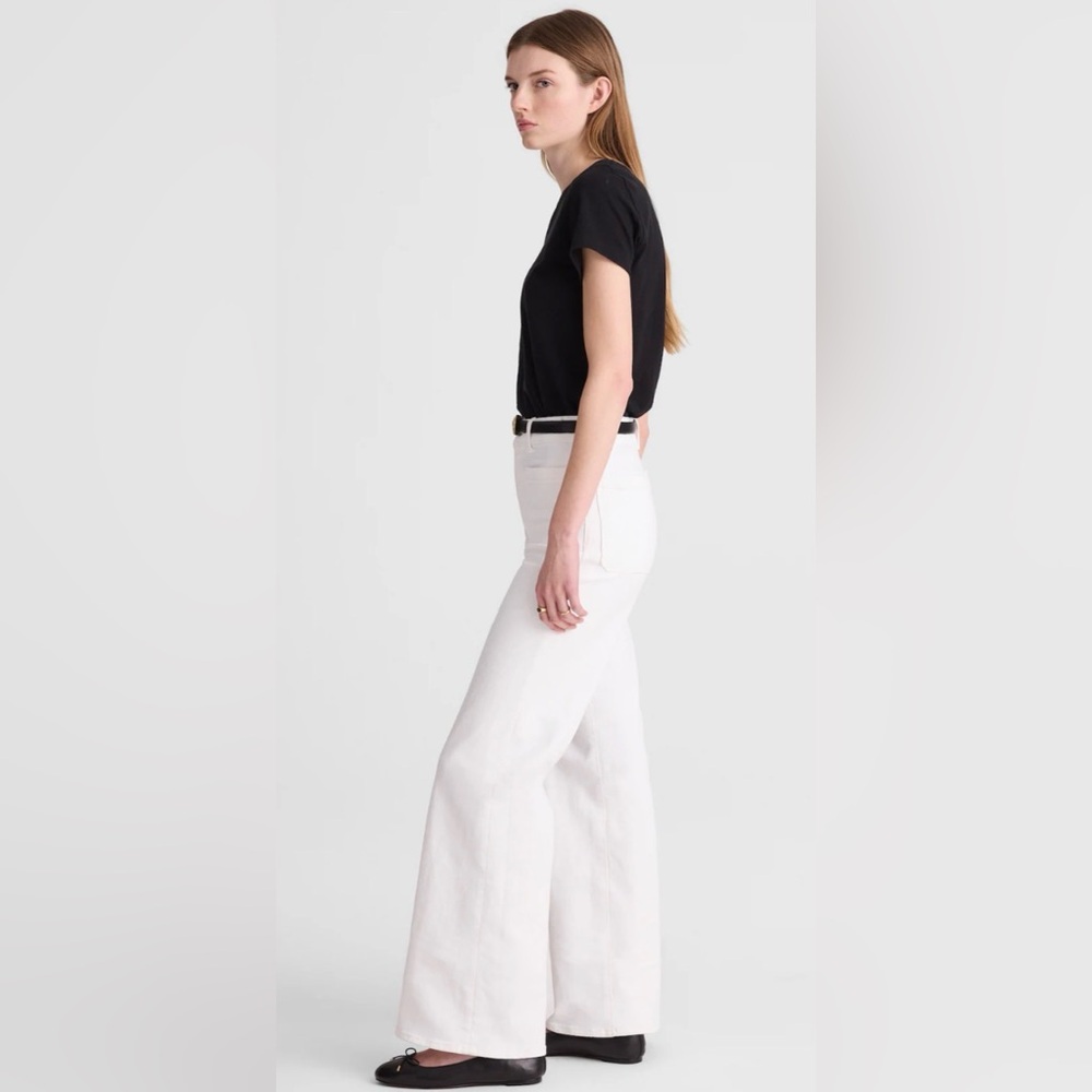 Madewell The Emmy Wide-Leg Jean in Super Stretch Denim Women’s Size 23 Brand New - Picture 3 of 6
